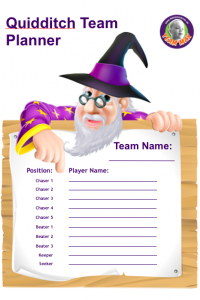 Quidditch Team Planner